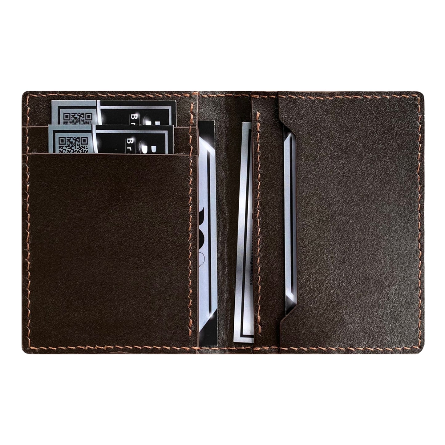 Brown Alligator Bifold Card Holder