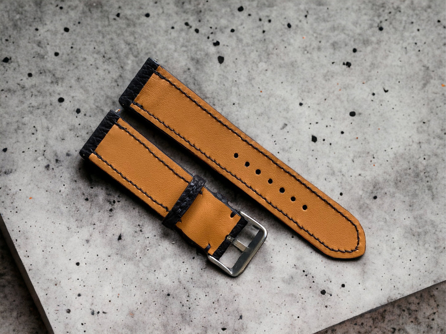 Vintage Black Shark Watch Straps