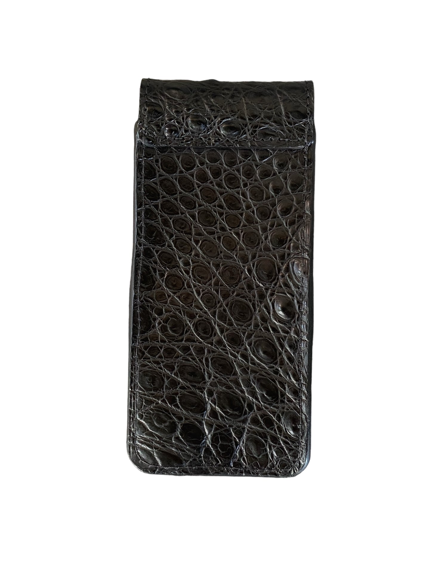 Black Alligator Pen Case