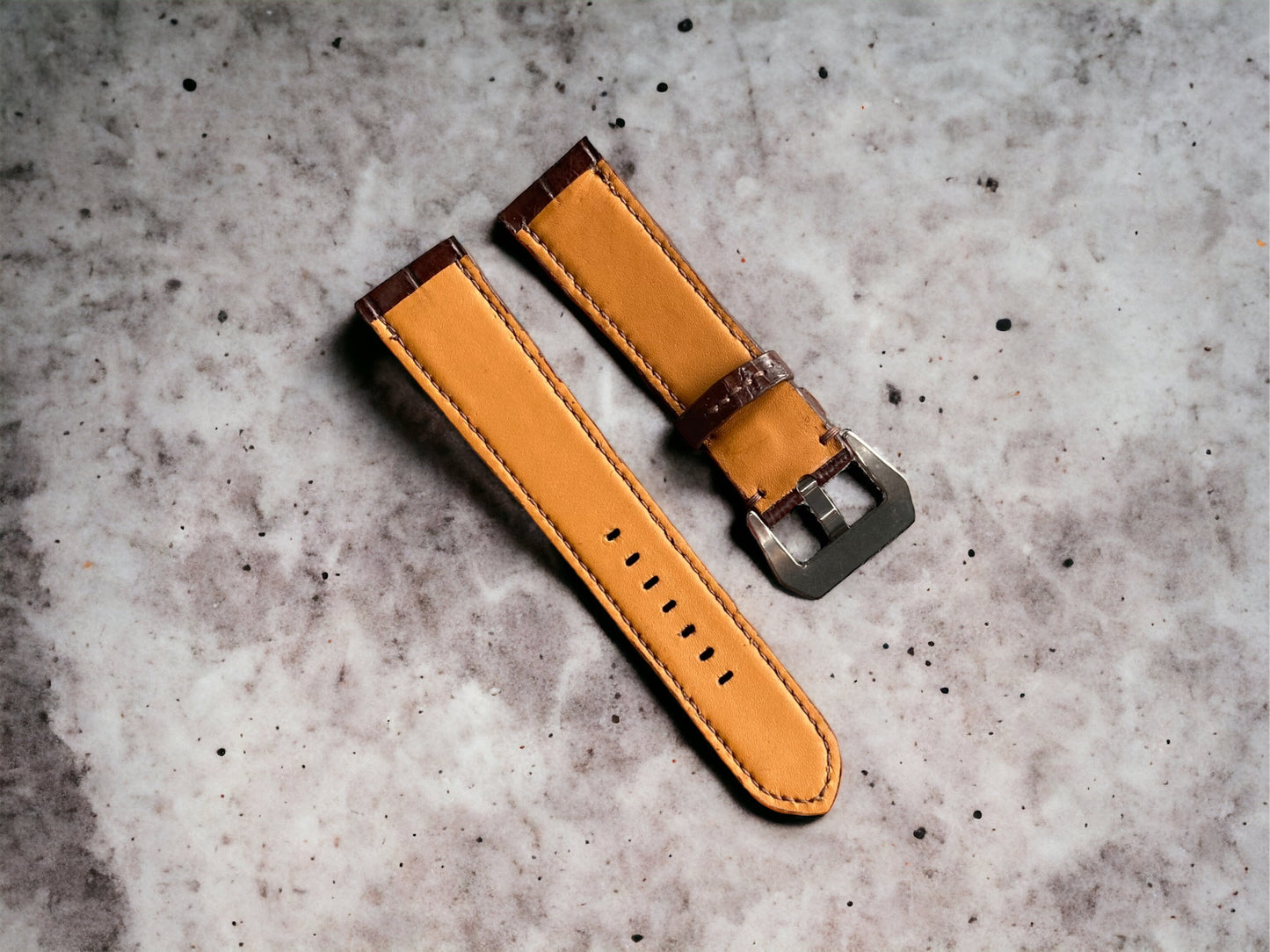 Panerai Brown Alligator Watch Straps