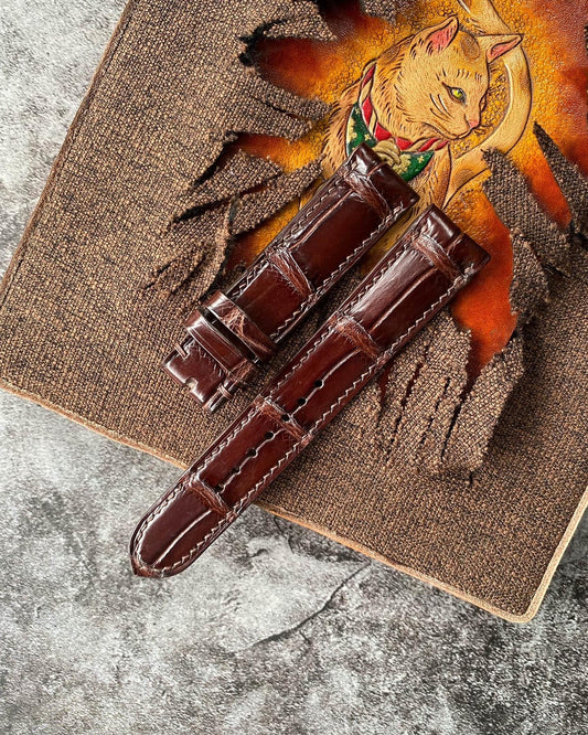 Brown Alligator Watch Straps