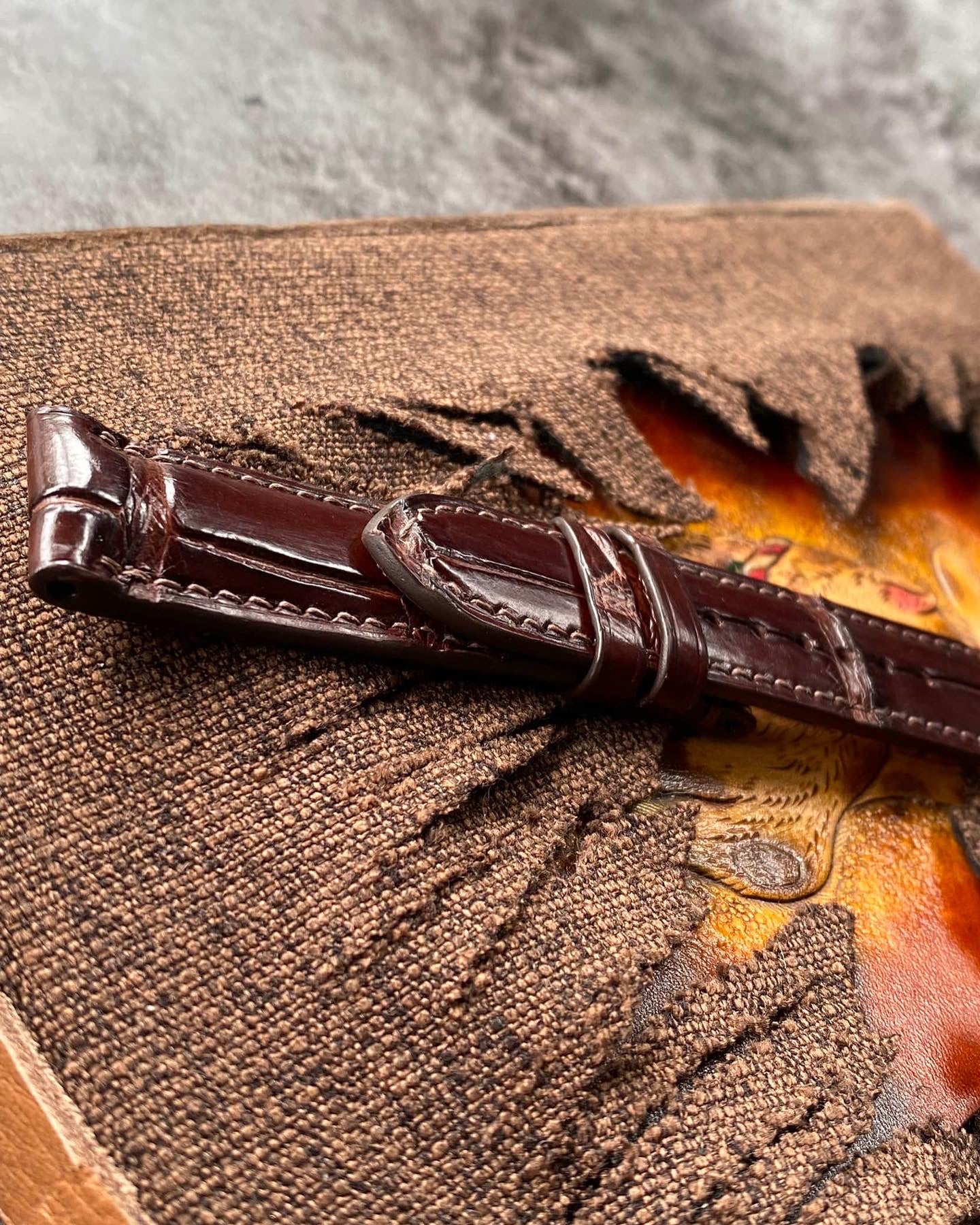 Brown Alligator Watch Straps