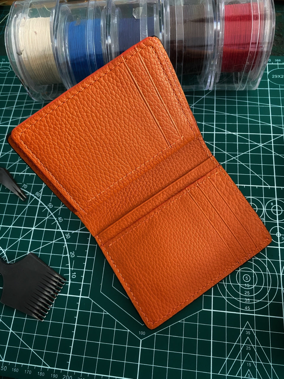 Custom Black Alligator Leather Wallet