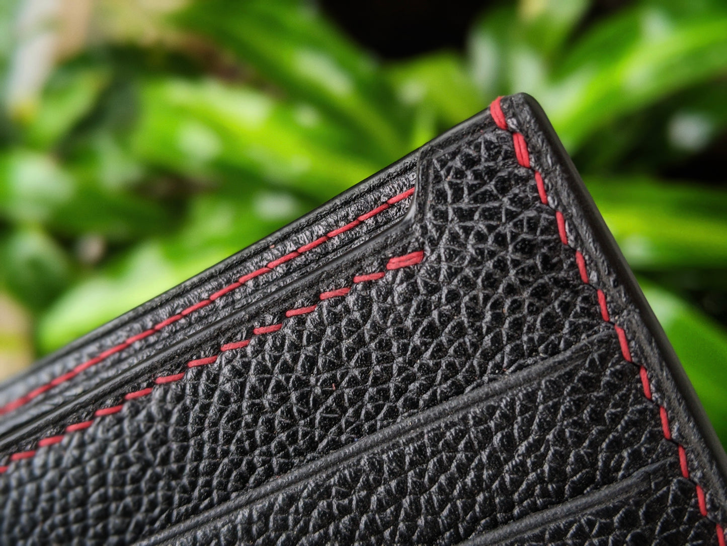 Custom Black Alligator Leather Wallet