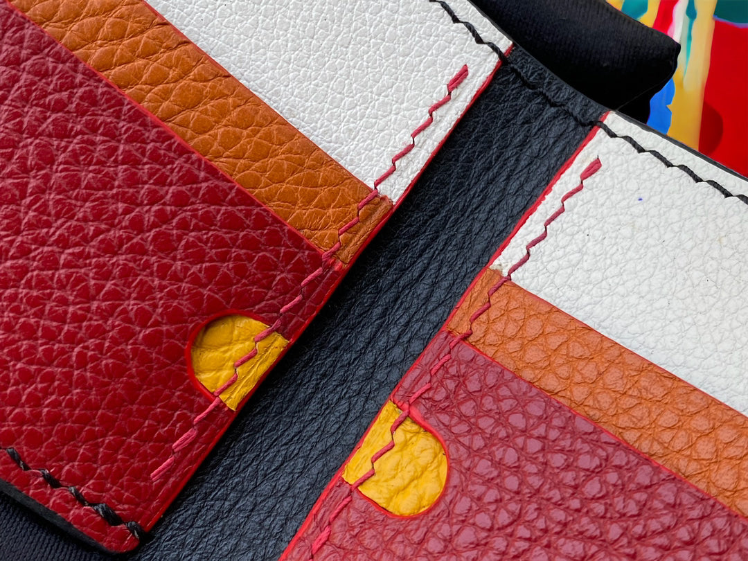 Custom Minimalist Alligator Leather Bifold Wallet