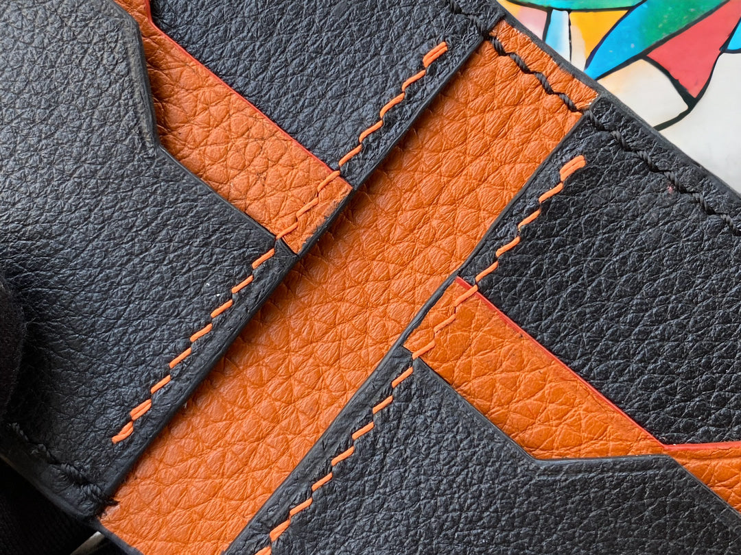 Custom Minimalist Alligator Leather Bifold Wallet